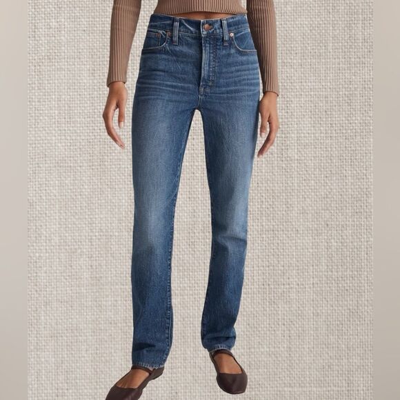 Madewell The Perfect Vintage Straight Jean - Picture 8 of 10